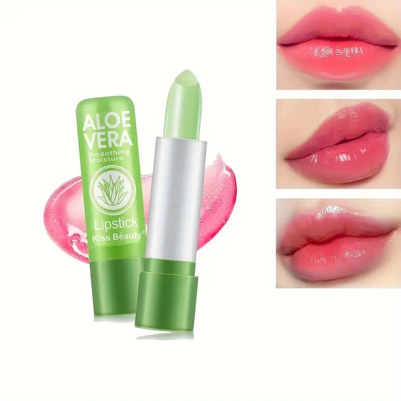 Color Changing Lipstick & cheeks Aloe Vera.