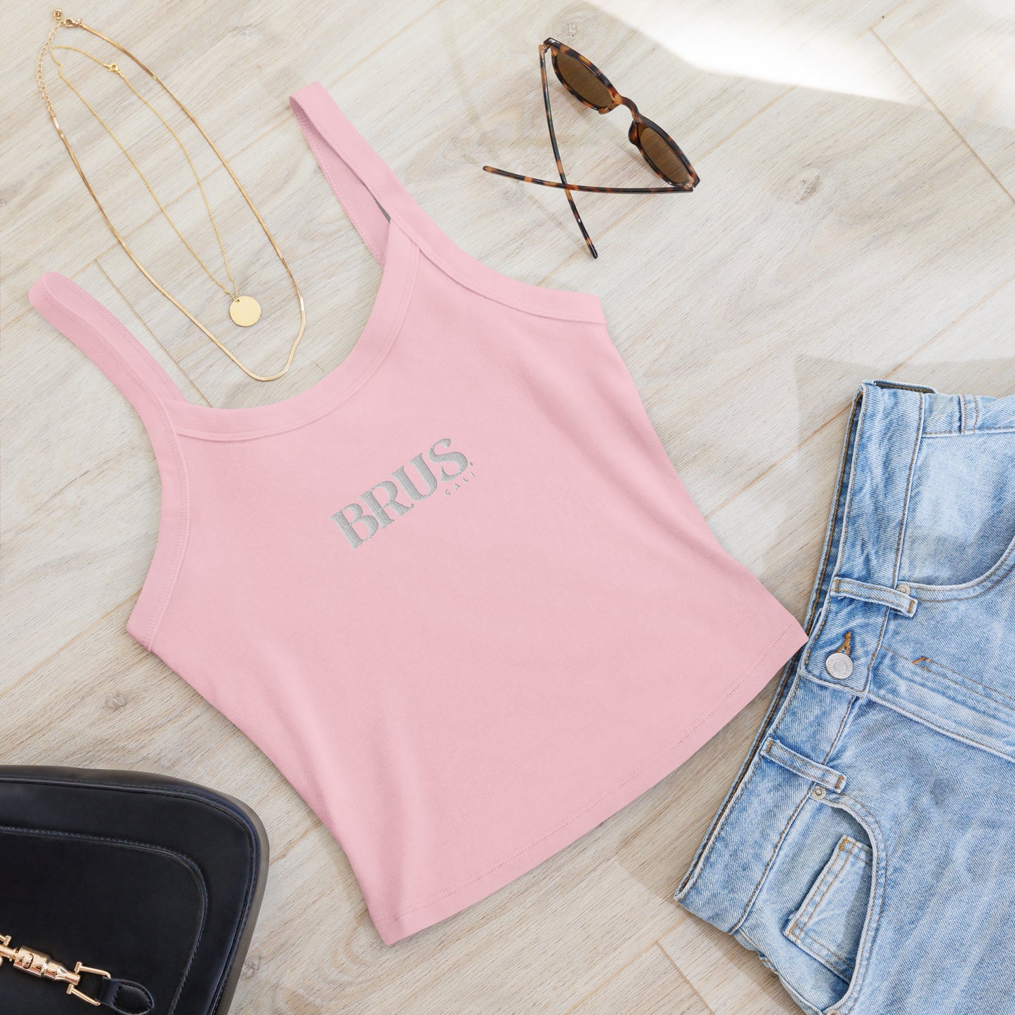 Women’s micro-rib tank top